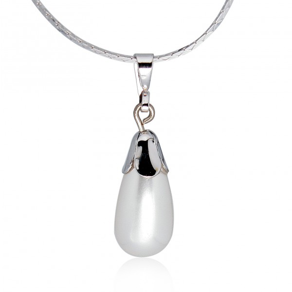 Náhrdelník perlový White Pearl (713-5816)